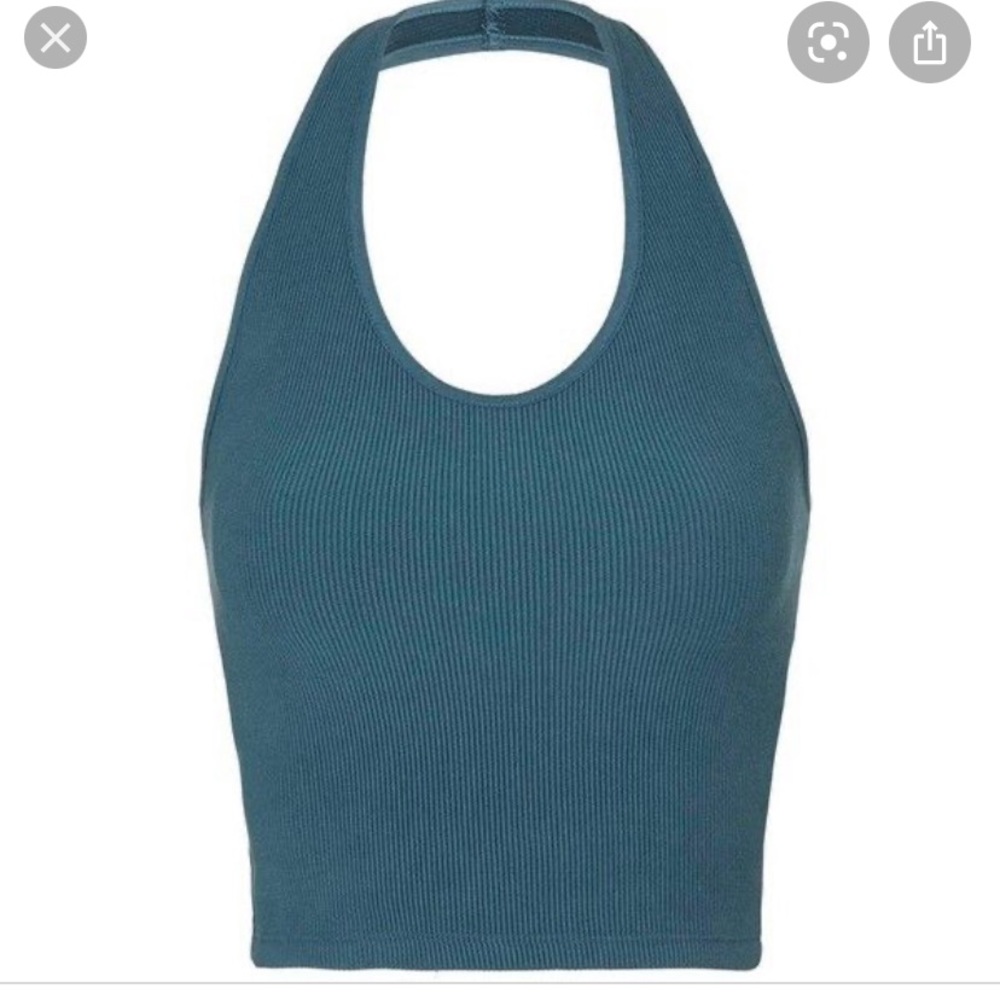 Topshop ribbed crop top